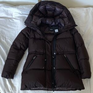 Mackage Freya coffee puffer jacket
